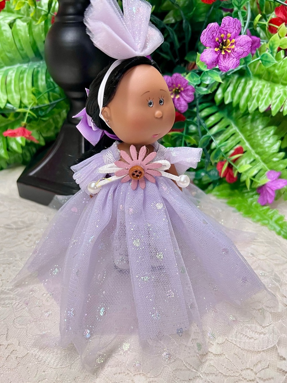 NWT Mia 5”, 12 cm, 1/12 scale Spanish Potato Doll with accessories